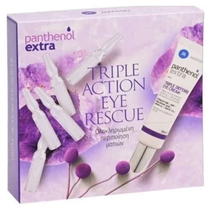 Set Crema de Fata si Fiole Medisei, Antirid, Anticearcan, 25ml & 5x2ml