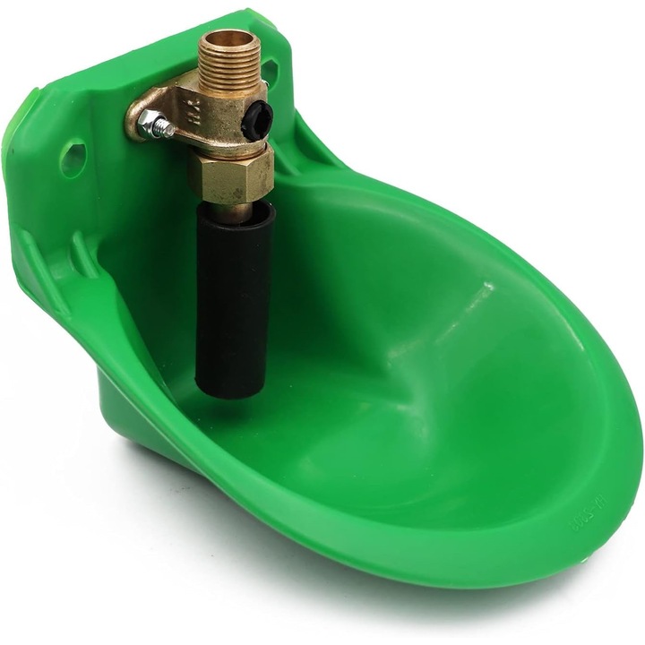 KkvoGmle automata állatitató, műanyag és réz, zöld