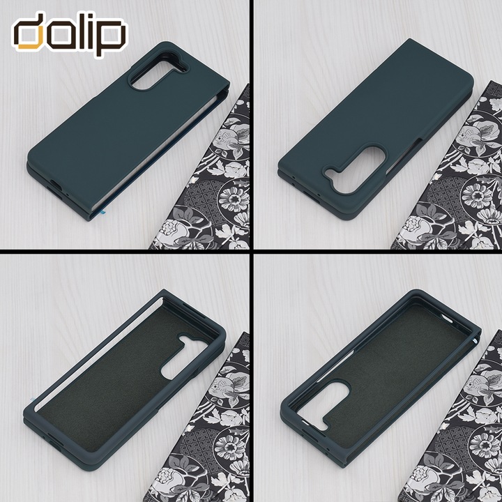 Кейс за Samsung Galaxy Z Fold 5, Dalip Silicon Ultra Flex Armor, зелен