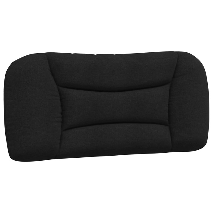 Perna pentru tablie de pat vidaXL, negru, 90 cm, material textil, 2.3 Kg