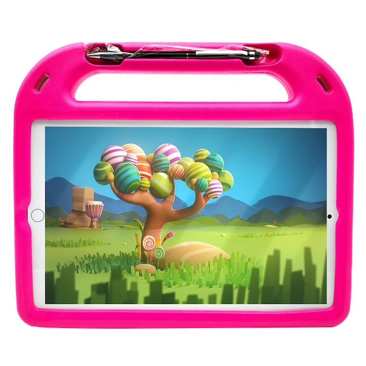 Tabletă pentru copii NUBI Wintouch K13, 10.1" inci, 2GB RAM, Android 7, 32GB, WIFI, display IPS 1280*800, Două camere, Slot pentru 2 cartele SIM, Control parental, Roz