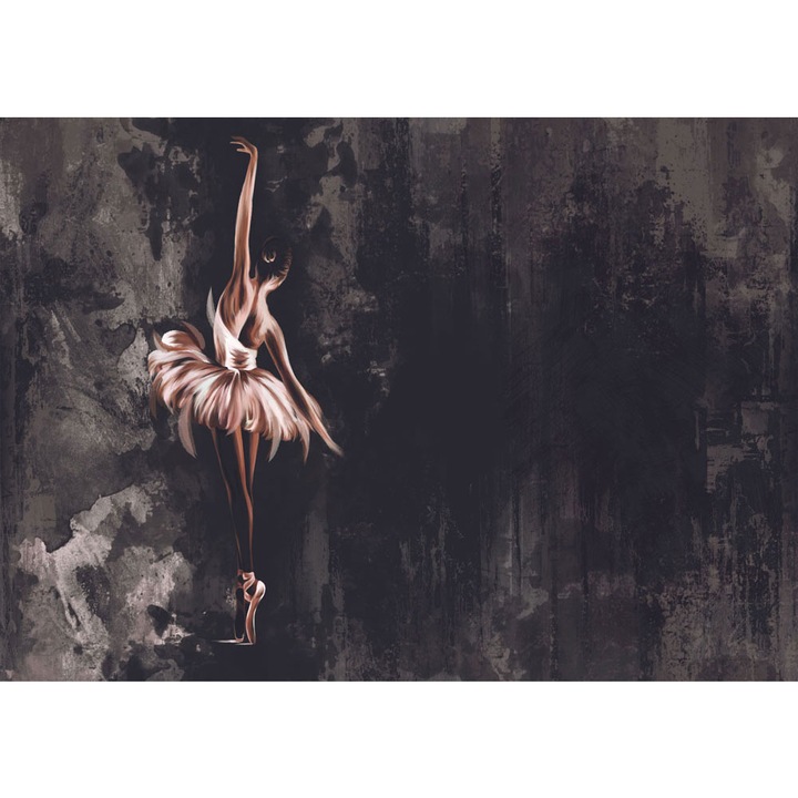 Fototapet Copii, autoadeziv, Balerina Pictata, multicolor, 120x200 cm CO297