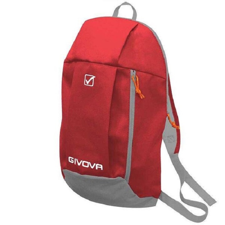 Givova sport hátizsák, piros/szürke