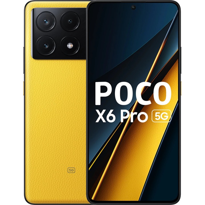 Смартфон POCO X6 Pro 5G, 8GB, 256GB, Yellow