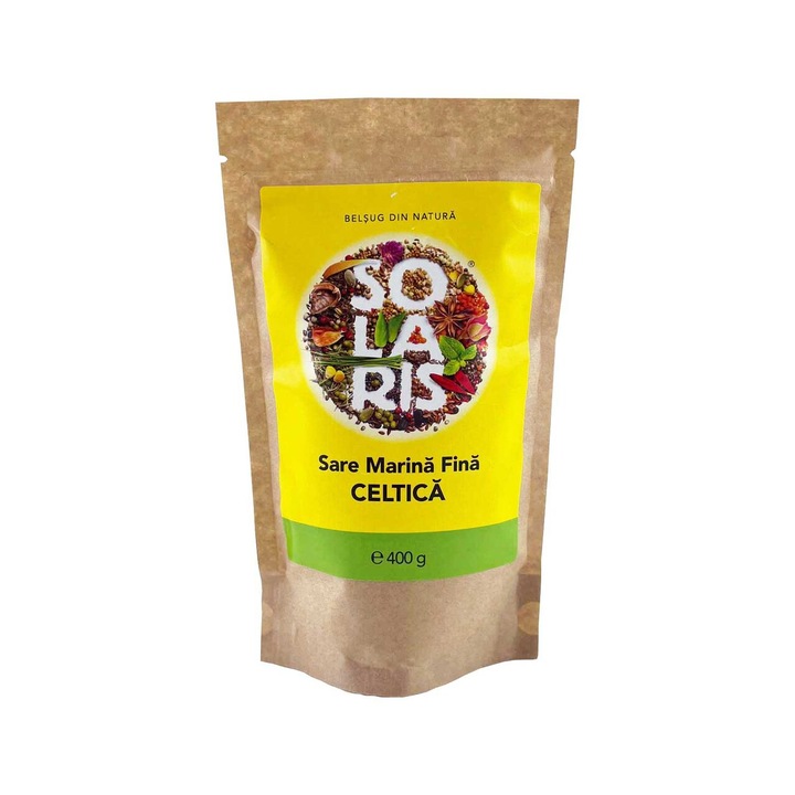 Sare marina fina Celtica 400g Solaris