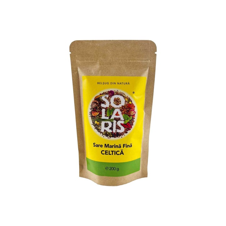 Sare marina fina Celtica 200g Solaris