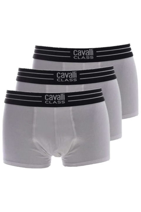 Set 3 perechi de boxeri, Cavalli Class, Alb