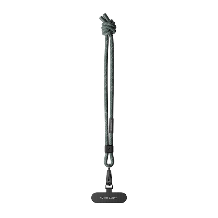 Univerzális iPhone nyakpánt, Native Union City Grip, 100% újrahasznosított PET, 30 cm, palaszürke