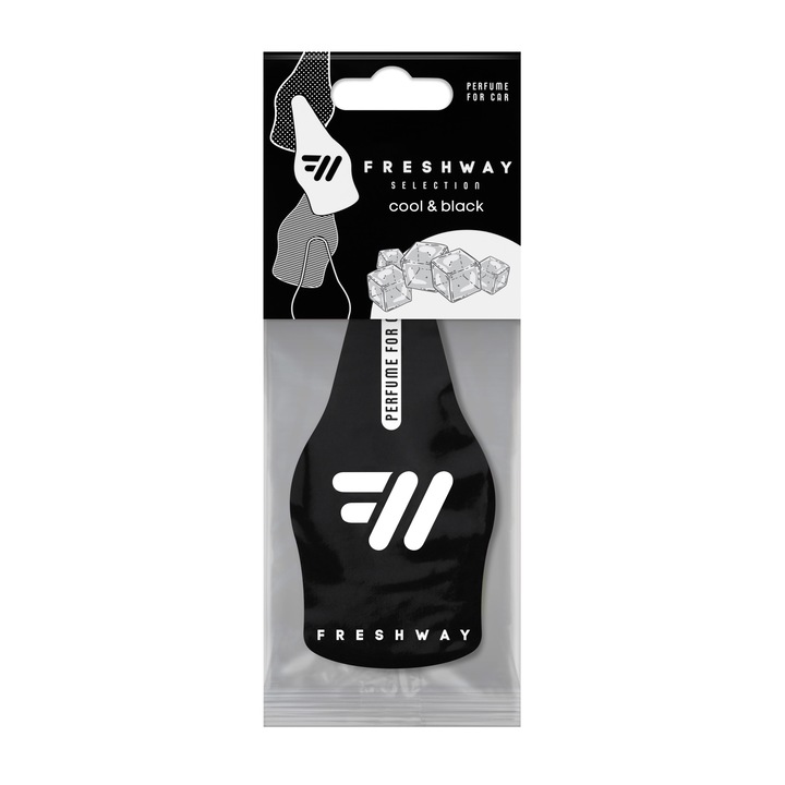 FRESH WAY Selection, Cool & Black autó légfrissítő