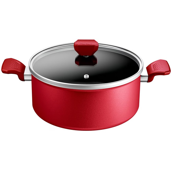 Тенджера с капак Tefal Daily Expert C2894602, 24 см, Термо сигнал