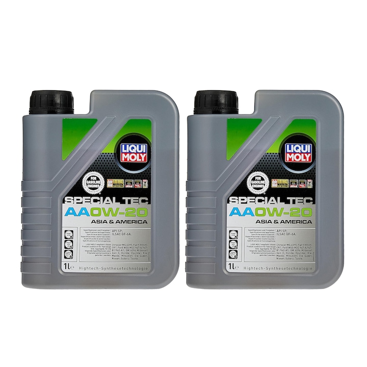 Pachet 2 litri Ulei Liqui Moly Special Tec AA 0W20