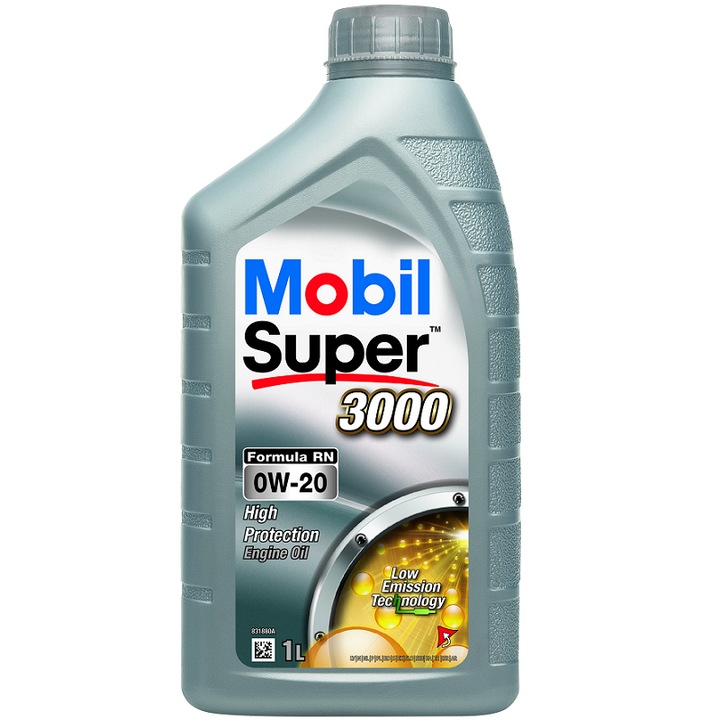 Ulei motor MOBIL Super 3000 Formula RN 0W20, volum 1 litru, sintetic