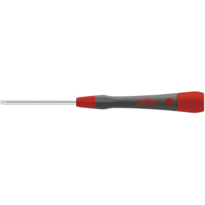 Отвертка Torx T10 Wiha Micro Finish 80 mm, хром-ванадий
