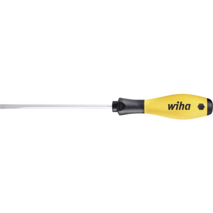 Отвертка кръстата Ph0 Wiha Esd Softfinish 60 mm, хром-ванадий