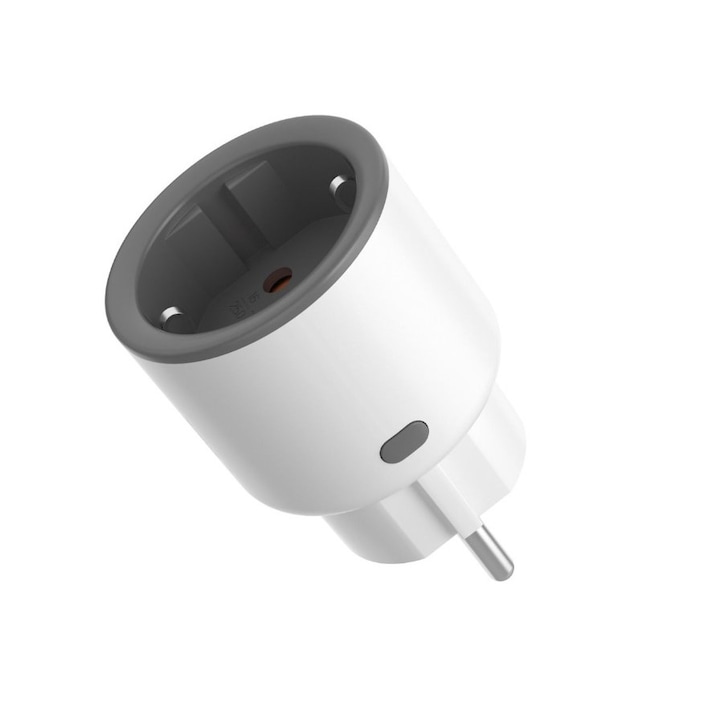 Смарт контакт, Sonoff, S60, Бял, ватметър, 16A 4000W, приложение eWeLink