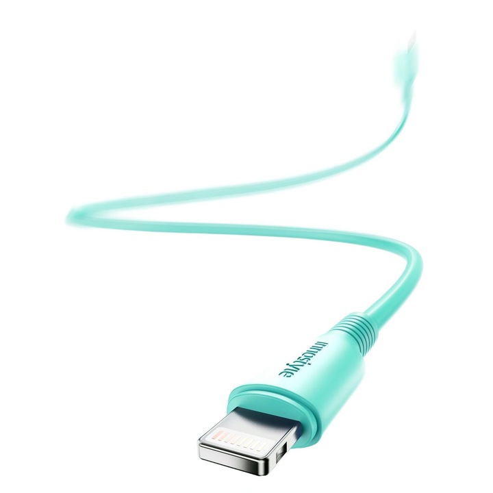 Innostyle Jazzy Usb-C Lightning Mfi Gyors Töltőkábel Iphone Kevlár 1M Zöld