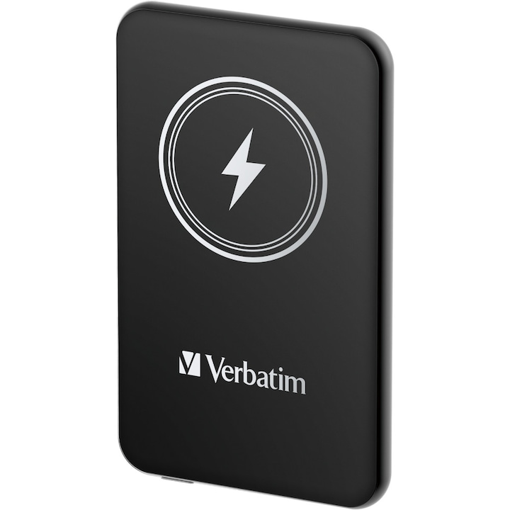 Acumulator extern Verbatim Charge'n'Go, 5000 mAh, Negru