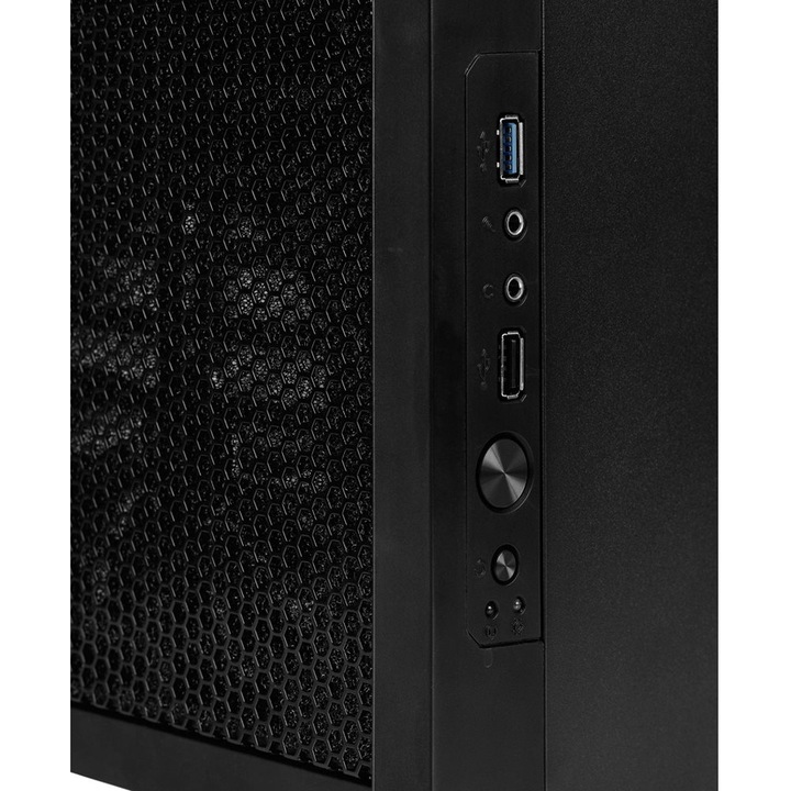 Кутия Fractal Design Core 1000 USB 3.0, Mid Tower, Без захранващ блок, Черна
