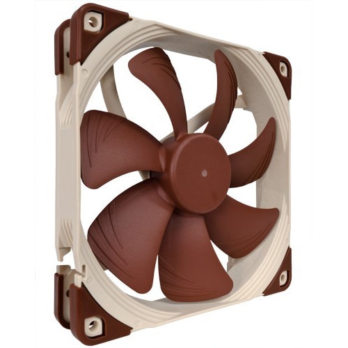 Noctua NF-P12 120x120x25mm Square + Noctua NF-P14 140/120mm Round Cooling  Fans