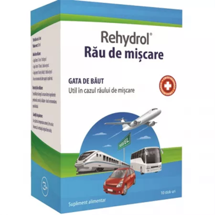 Supliment alimentar Rehydrol rau de miscare, MBA Pharma, 10 plicuri