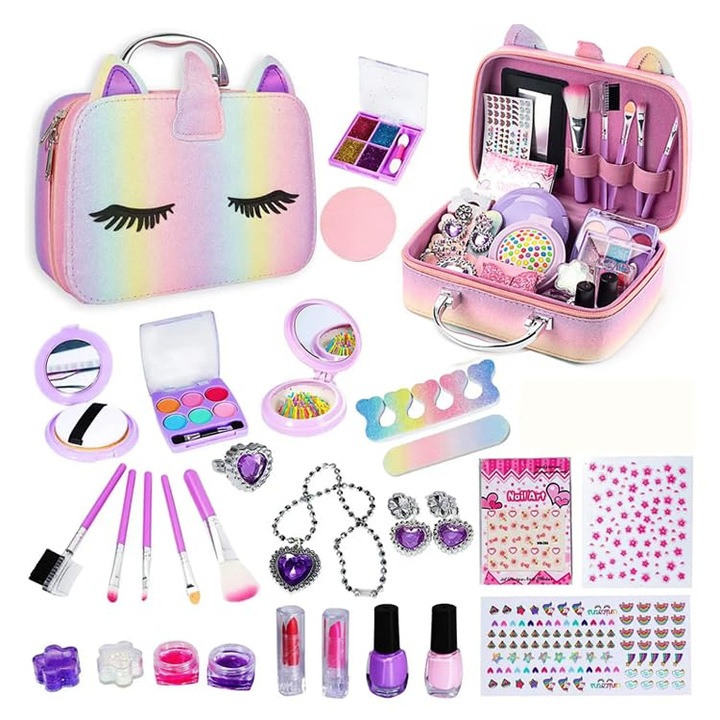 Детски комплект гримове OVERTANG 30 части многоцветни