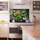 Panou Sticla Bucatarie, 60x80 cm, Protectie aragaz, Antistropi, Termorezistent, Feng-shui, Pietre, Bamboo Stones View