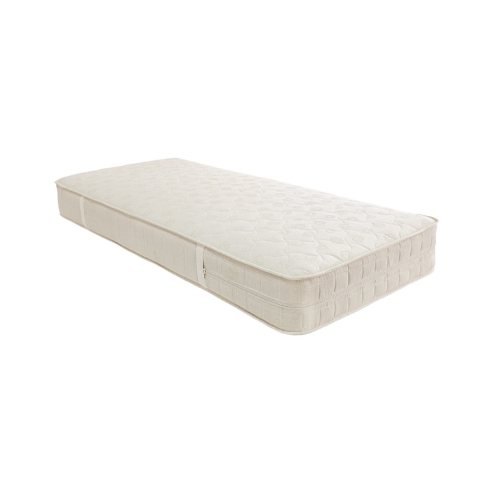 Saltea ortopedica Sleepn'Life Gold, extra dubla, 160x200x21cm, ecologica, anatomica, gri, 5 ani garantie