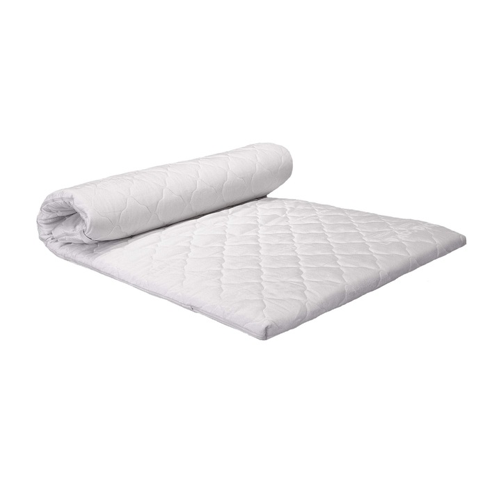 Topper Sleepn'Life, Latex Biocotton, 140x200x5cm, antibacterian, malakonei