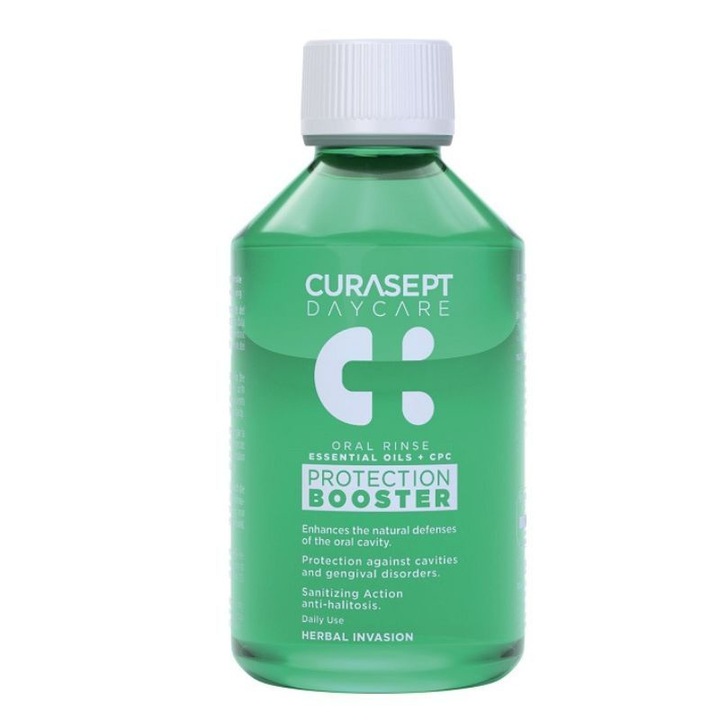 Apa de gura, Curaprox, Curasept Daycare, 500 ml