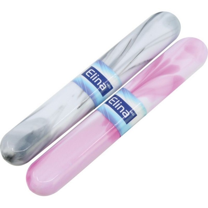 Set accesorii periute electrice Elina, suport transport, 2 culori