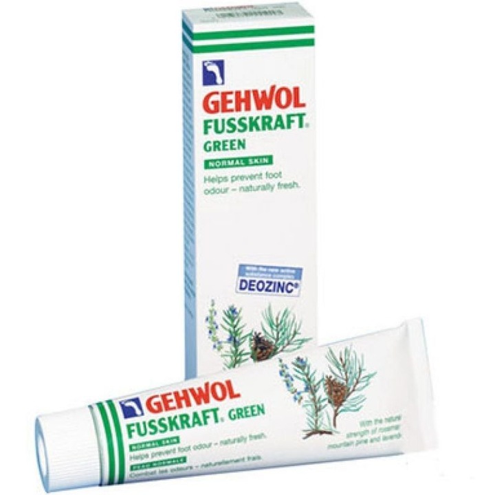 Crema pentru picioare Gehwol Fusskraft Green, 125ml