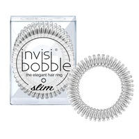 Invisibobble Slim The Elegant Hair Ring benzi transparente de par 3 buc