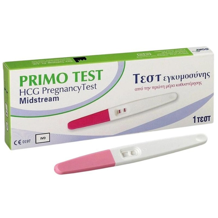 Test de sarcina Primo, HCG