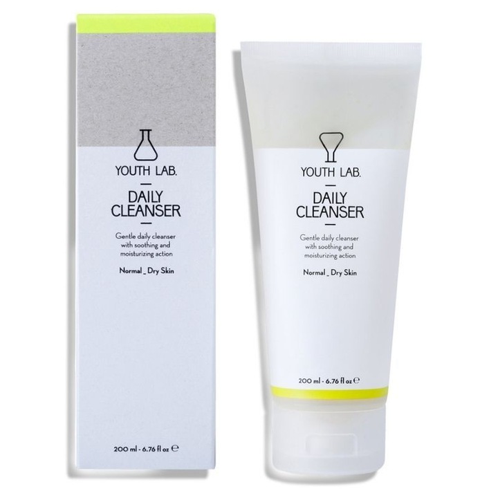 Gel de curatare zilnic YOUTH LAB pentru ten normal si uscat, 200ml