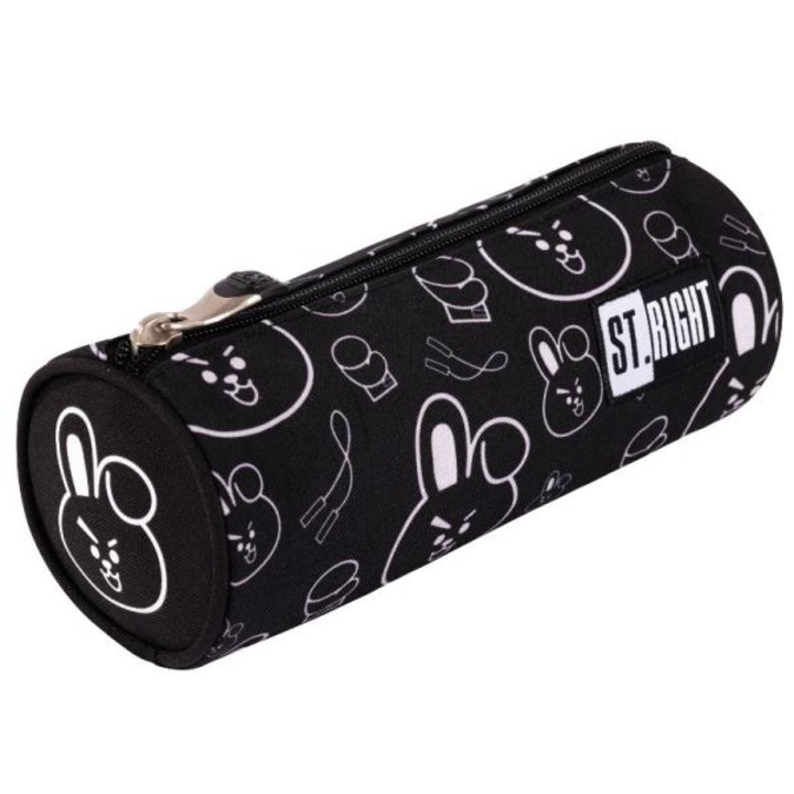 Tolltartó PU-01 Clever Bunny, ST.Right, 23 x 9,5 x 6 cm, fekete/fehér