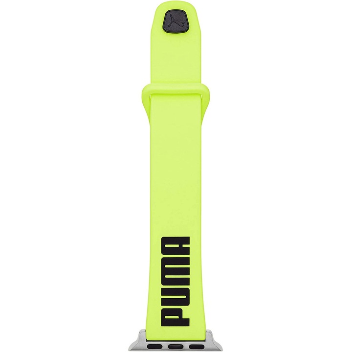 Puma szilikon szíj, sárga, 18mm, Apple Watchhoz