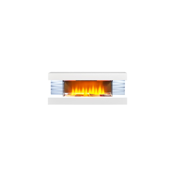 Semineu electric de perete alb Sureflame WM-9332
