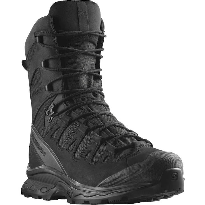 Мъжки ботуши Salomon Quest 4D Forces 2 High GTX, водоустойчиви, GORE-TEX, черни, Черен