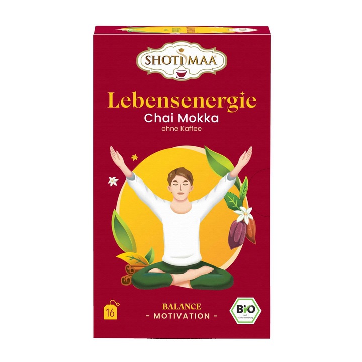 Balance Your Day Életenergia Chai Kávémentes Mokka Eco 16 adagos Shotimaa