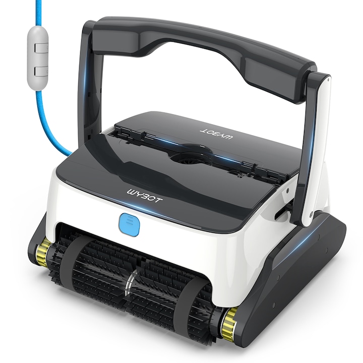 Робот за басейни Wybot Opson Pro, Чисти дъно, стени и водна линия, 15-метров кабел