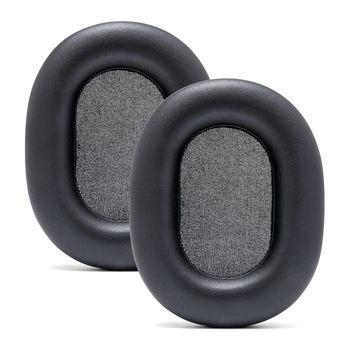 Комплект 2 броя MTP гъби за слушалки Sony WH-1000XM5 - Черни, Протеинова кожа