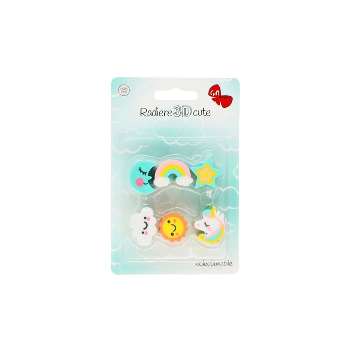 Set 6 radiere 3D colectionabile fenomene