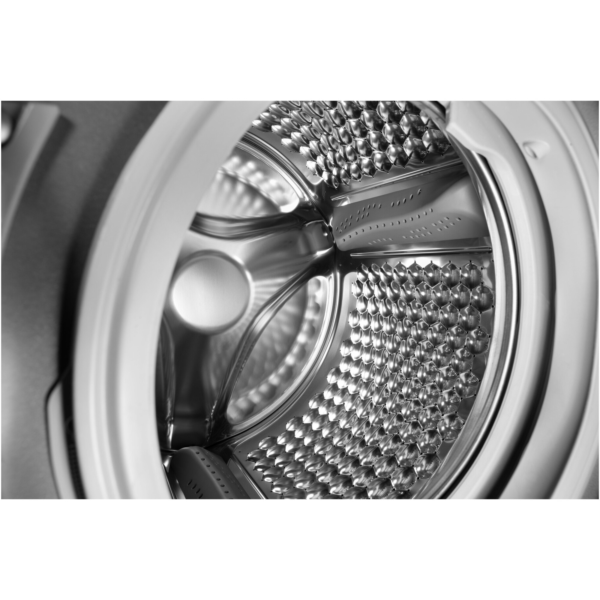 Masina de spalat rufe TCL FF0812WA0, 8 kg, 1200 RPM, Clasa A, BLDC Inverter Motor, Steam Wash, Drum Clean, 24 Hour Delay, Honeycomb Drum, Quick Wash 18 min, Add Garment, 16 Programe, Alb