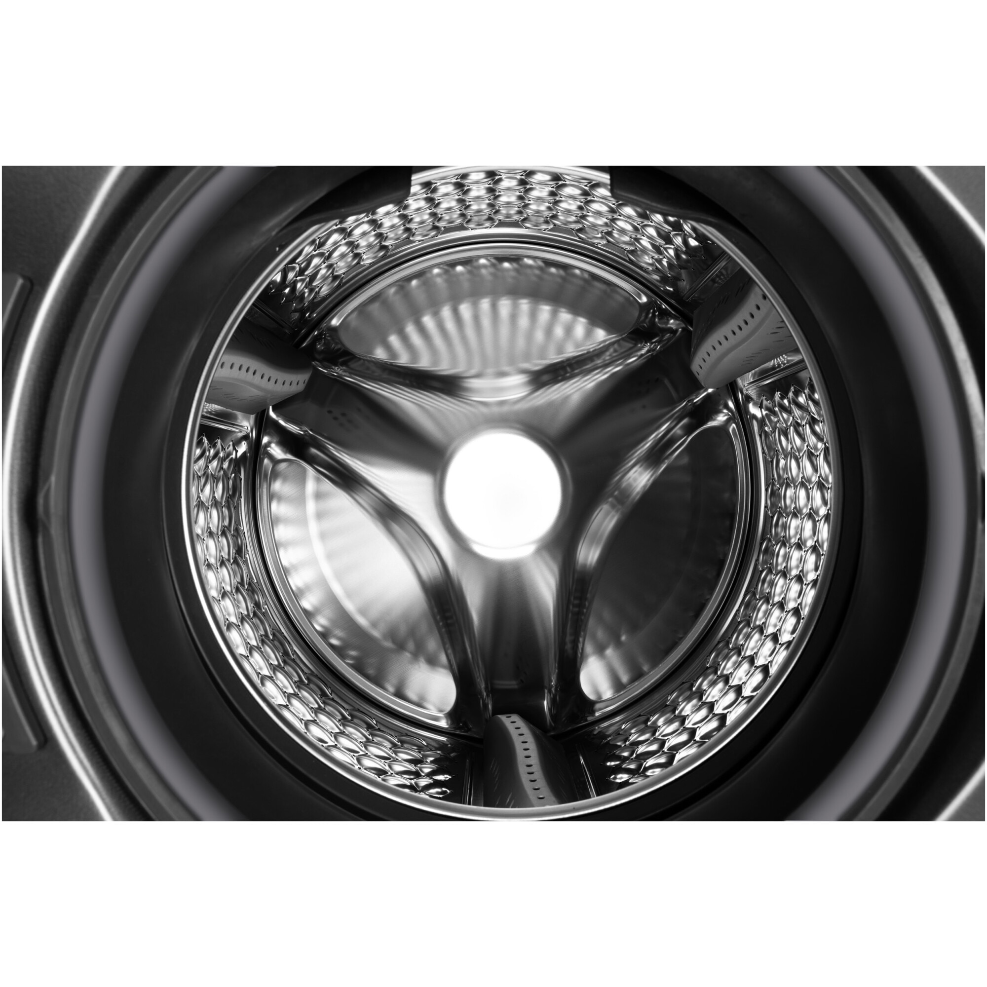 Masina de spalat rufe cu uscator TCL CP1012SA0, 10 kg Spalare / 6 kg Uscare, 1200 RPM, Clasa A, Motor Direct Drive, Display LED, Steam Wash, Drum Clean, Honeycomb Drum, Gri Inchis