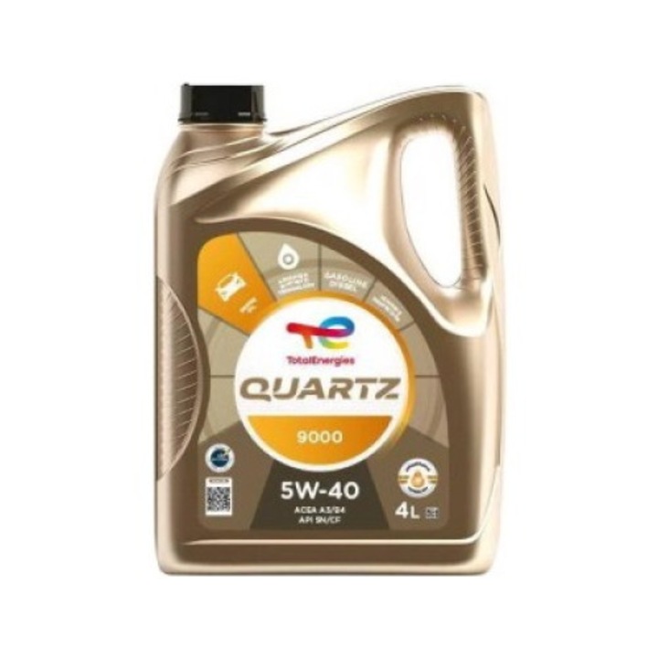 Моторно масло TOTAL QUARTZ 9000, 5W-40, 4 литрa