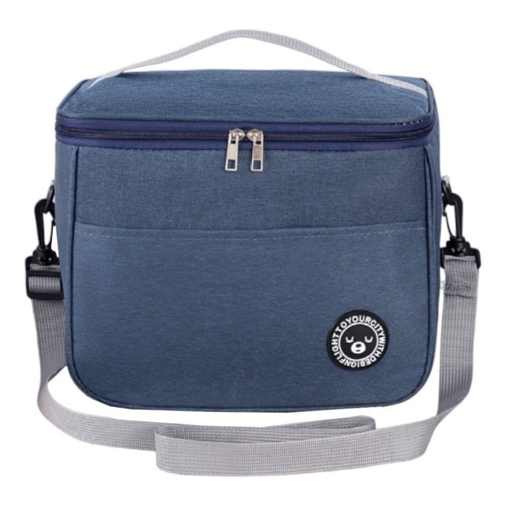Термо чанта, 29x20x22 см, Синя