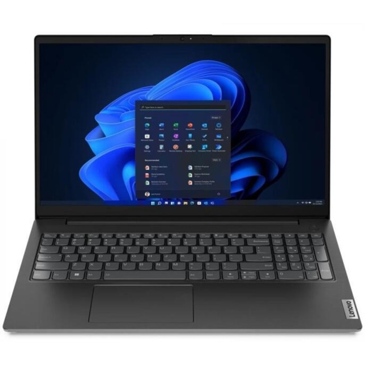 Lenovo V15 G4, AMD Ryzen 5 7520U, 8 GB DDR5 Memória, 15.6 FullHD, AMD Radeon Graphics, 512 GB SSD, Fekete, Magyar billentyűzet, Böngésző, Vírusirtó, Windows 11 Pro