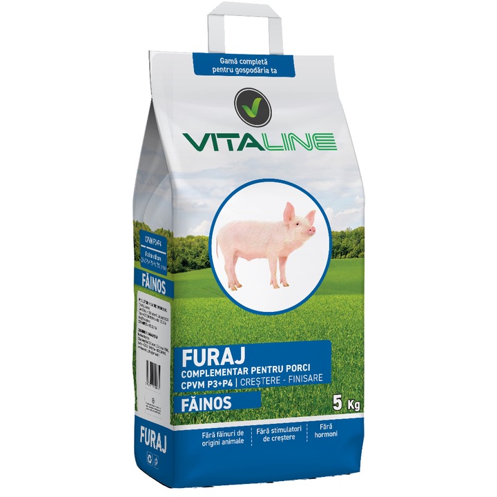 Furaj CPVM P3+P4 Purcei Crestere - Finisare, Vitaline Premium, 5Kg