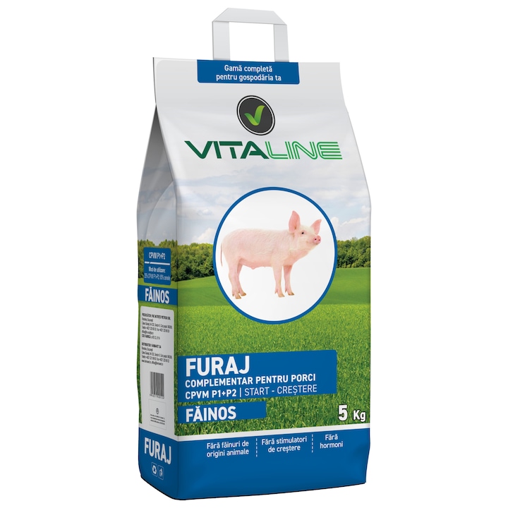 Furaj CPVM P1+P2 Purcei Start Crestere, Vitaline Premium, 5Kg