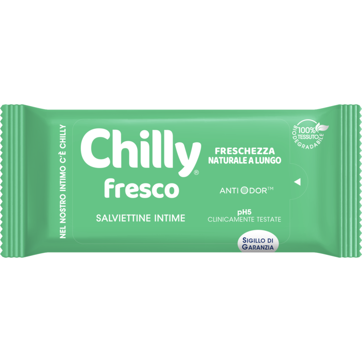 Мокри кърпички за интимна хигиена Chilly Fresh